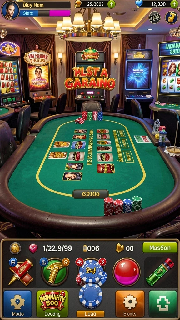 Tampilan utama game 738SLOT dengan tema menarik.