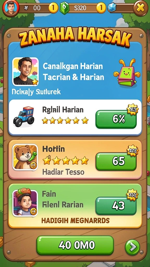 Beragam slot dengan tema yang unik.