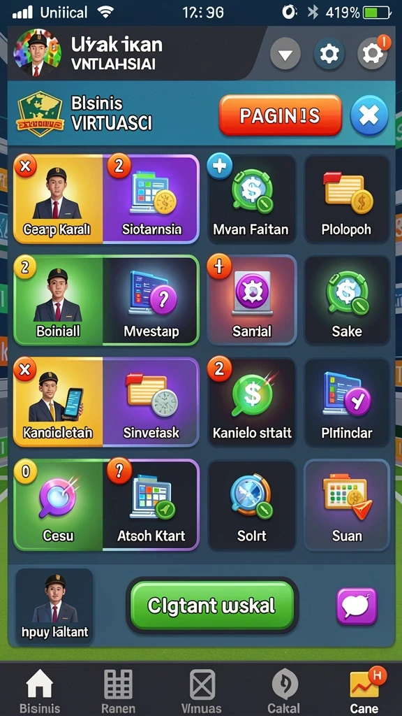 Tampilan antarmuka yang menarik dan mudah digunakan.