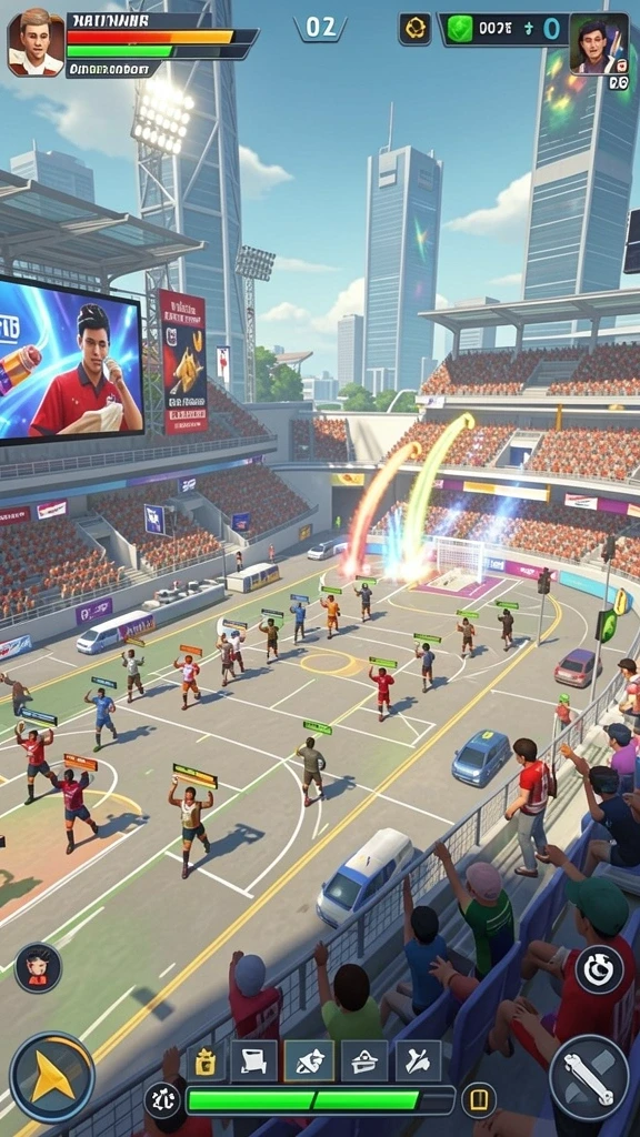 Mode multiplayer untuk bermain dengan teman-teman.