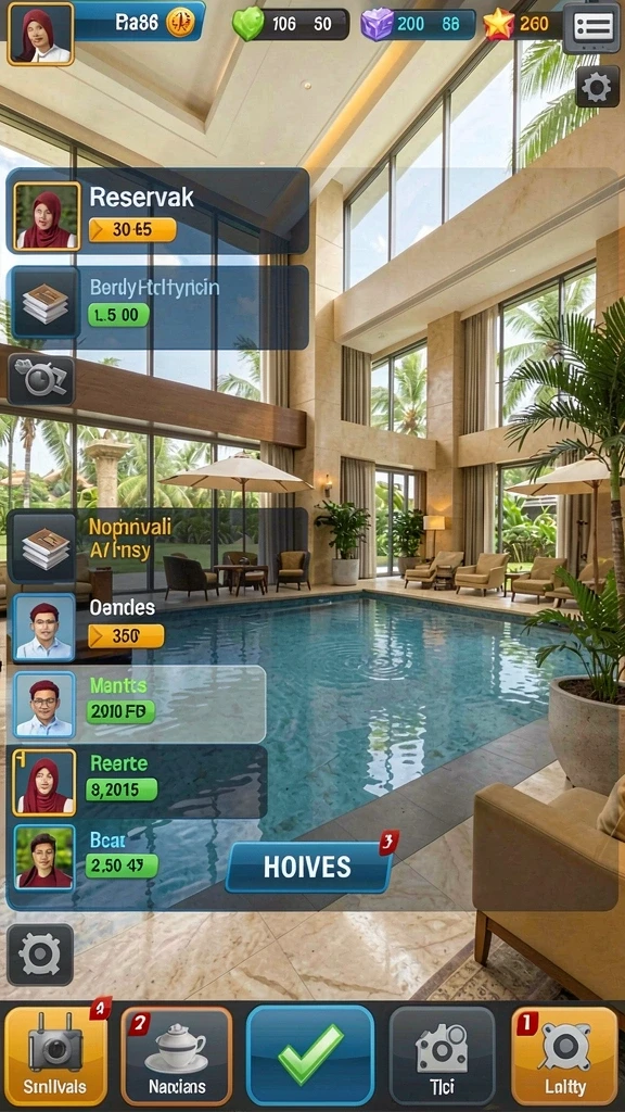 Screenshot AGAM66: Tantangan level yang mengasyikkan.