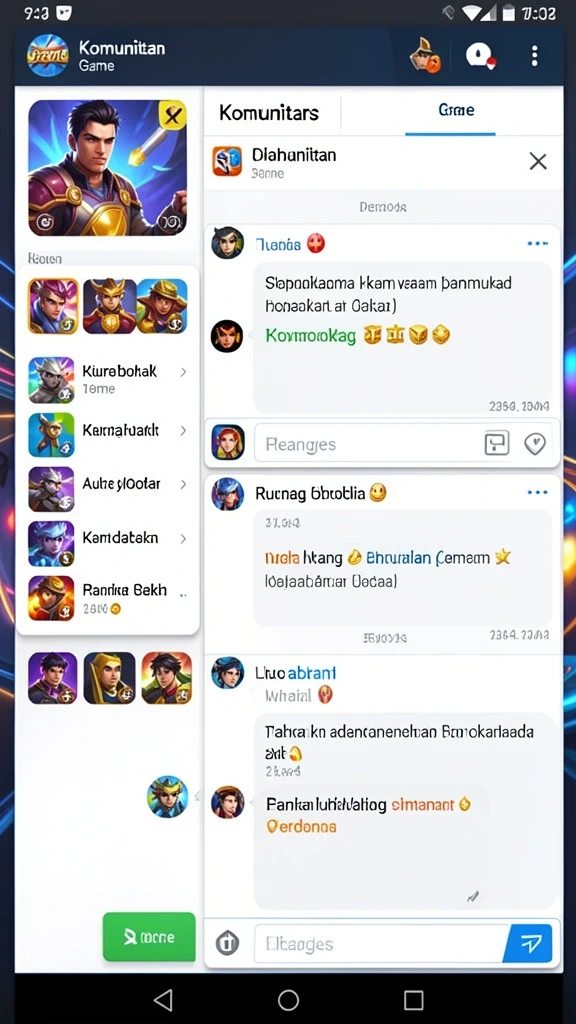 Antarmuka pengguna yang intuitif dan mudah dinavigasi.