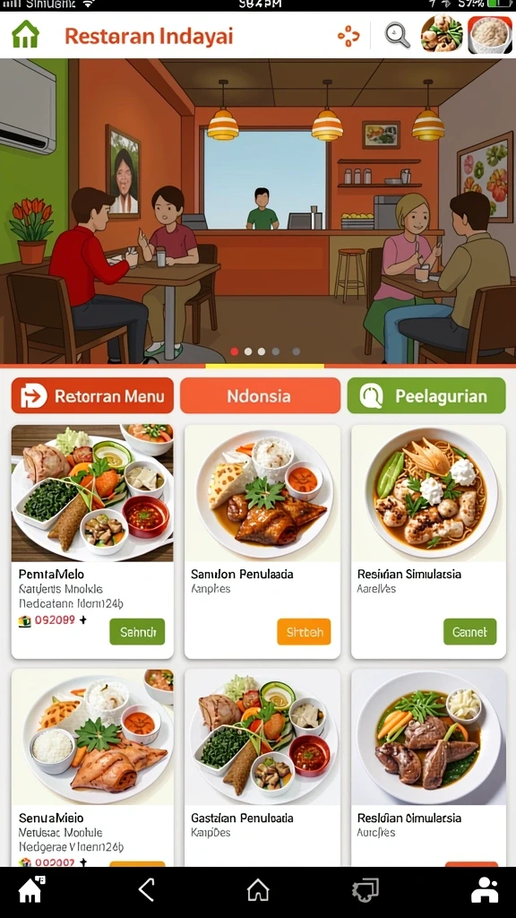 Grafis yang memukau dan detail yang tinggi.
