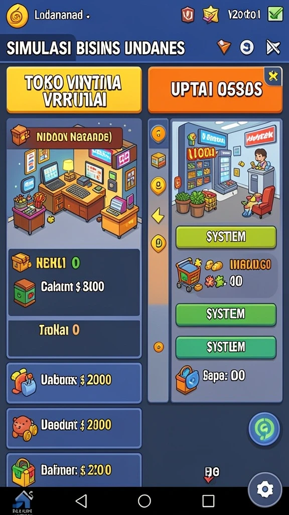 Tantangan seru di setiap level yang harus diatasi.