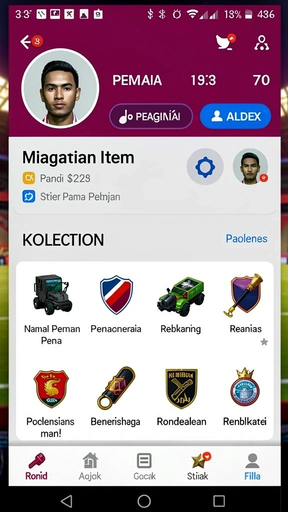 Tampilan antarmuka yang menarik dan user-friendly.