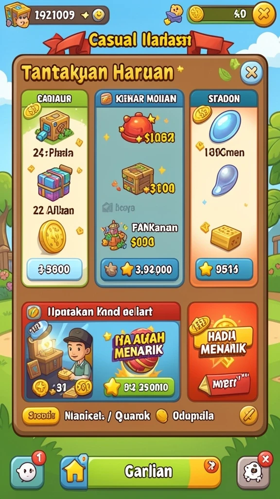 Level petualangan yang menantang dan mengasyikkan.