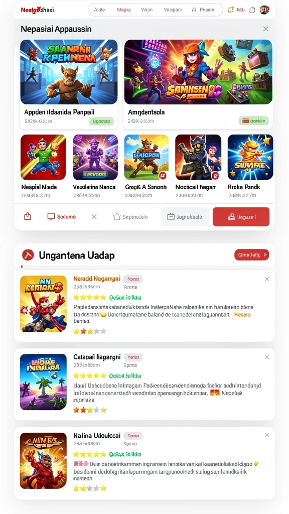 Tampilan antarmuka yang menarik dan user-friendly.