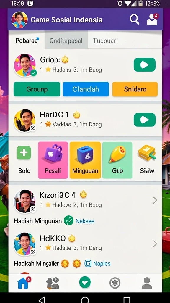 Fitur permainan yang mudah dipahami.