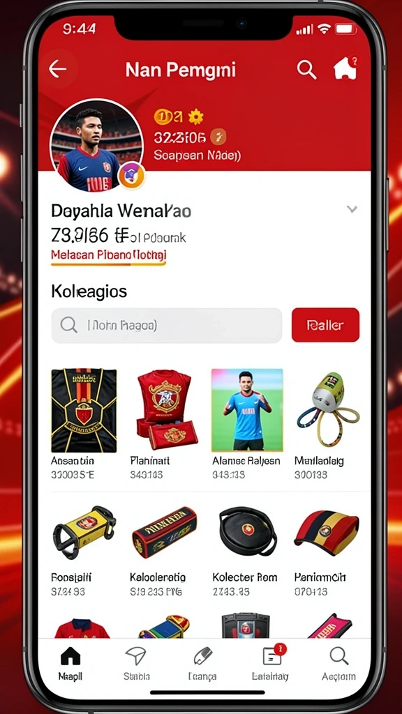 Tampilan antarmuka pengguna yang menarik.