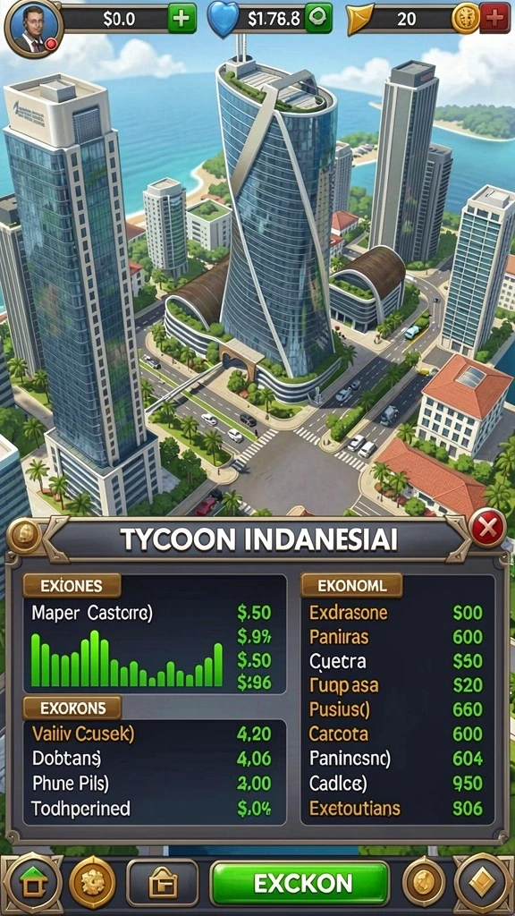 Beragam pilihan mode permainan yang seru.