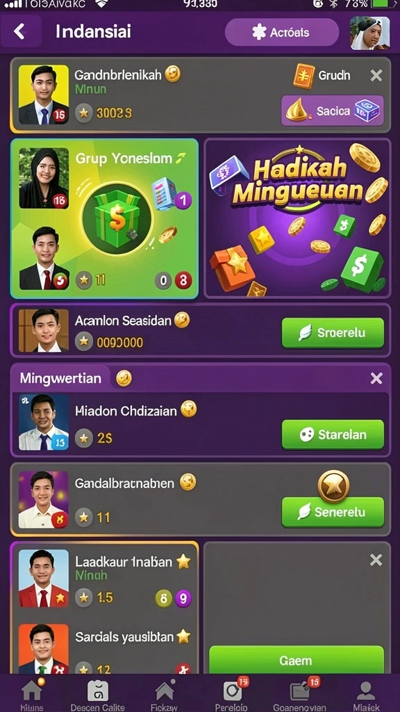 Karakter-karakter unik yang siap menemani petualangan Anda.