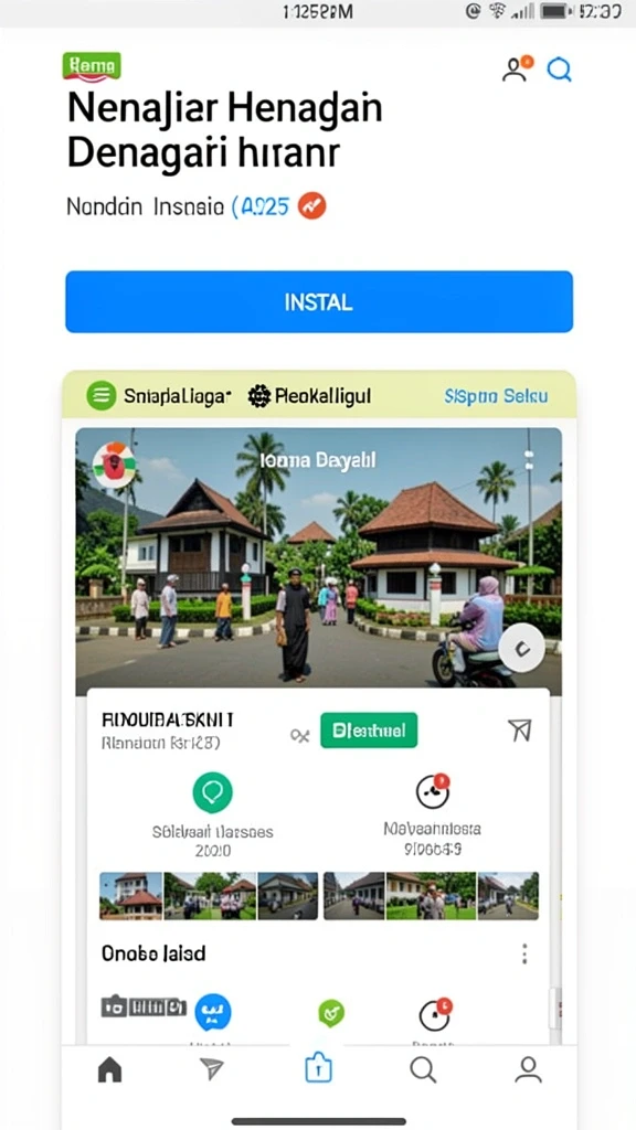 Salah satu level menantang dengan banyak rintangan.