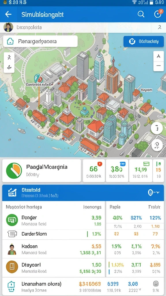 Fitur komunitas untuk berinteraksi dengan pemain lain.