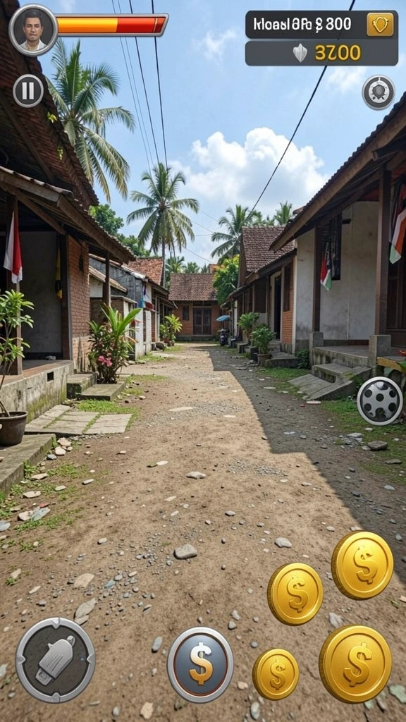 Karakter unik yang dapat dipilih sesuai preferensi.