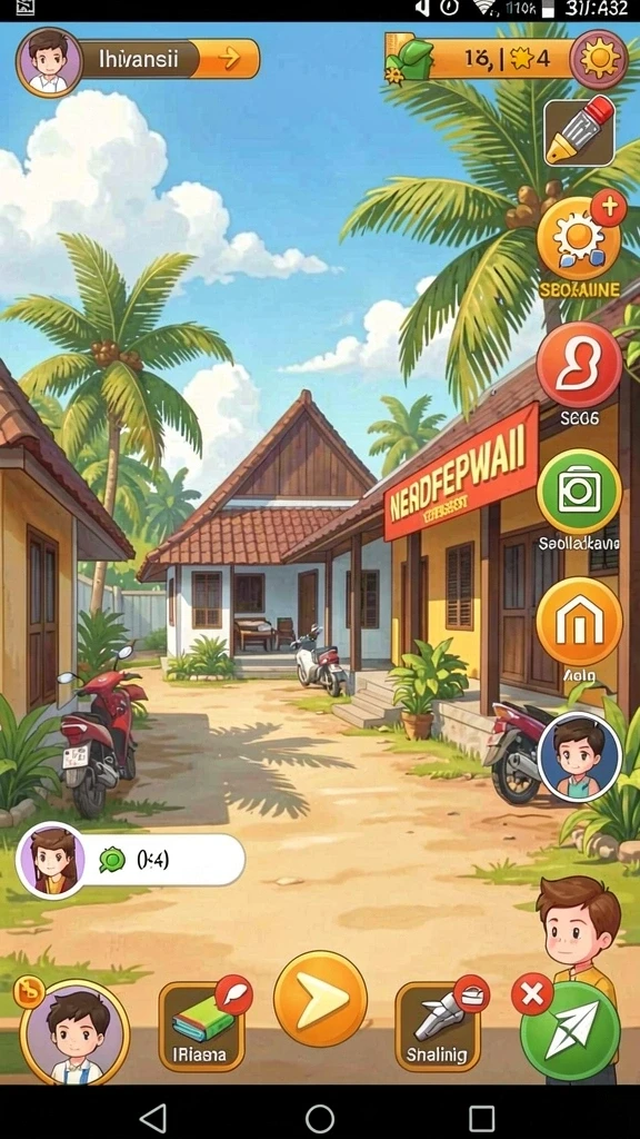 Tampilan antarmuka yang menarik dan mudah dinavigasi.