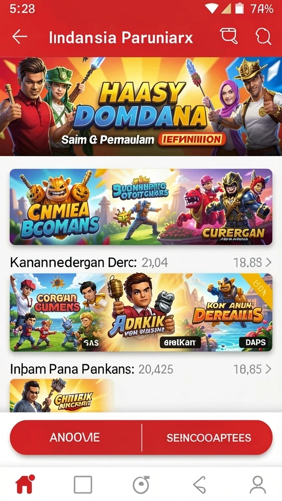 Tampilan antarmuka yang ramah pengguna dan intuitif.