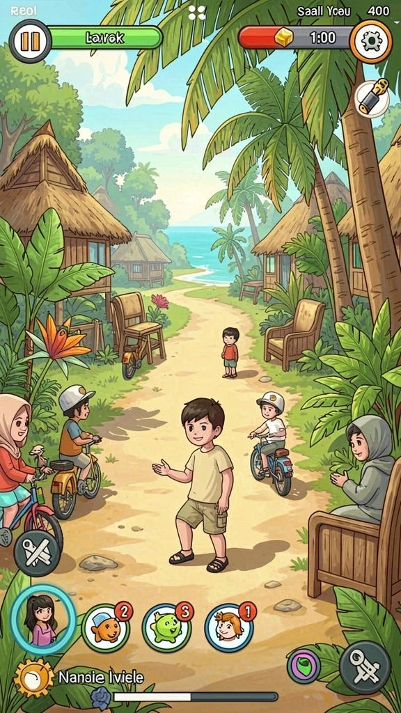 Mode multiplayer yang seru untuk bermain bersama teman.