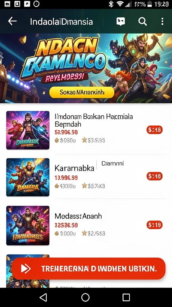 Grafik menarik yang membuat setiap permainan seru.