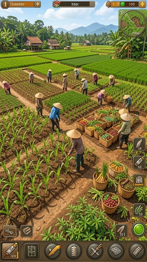 Karakter dengan keunikan dan kemampuan berbeda.