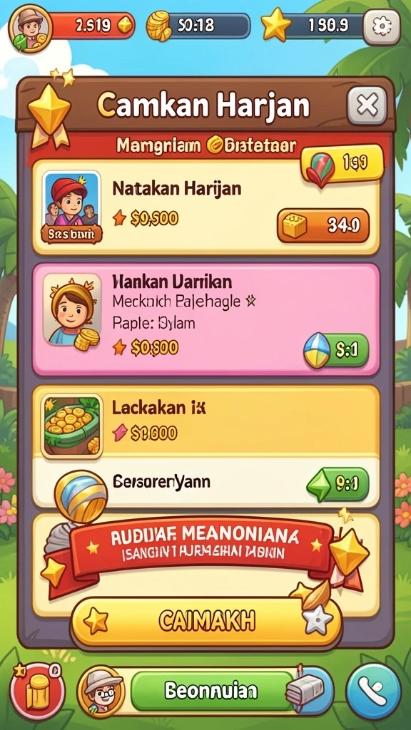 Tampilan awal MVP789 dengan grafis yang memukau.