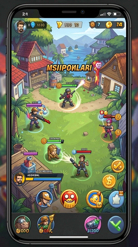 Gameplay seru yang menantang setiap pemain.