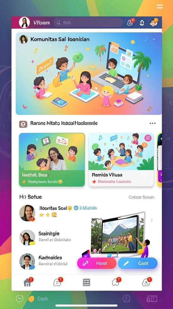 Grafis permainan yang menawan dan penuh warna.
