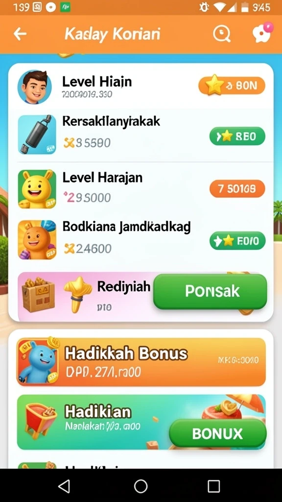 Karakter utama dalam aksi berani di tengah hutan.