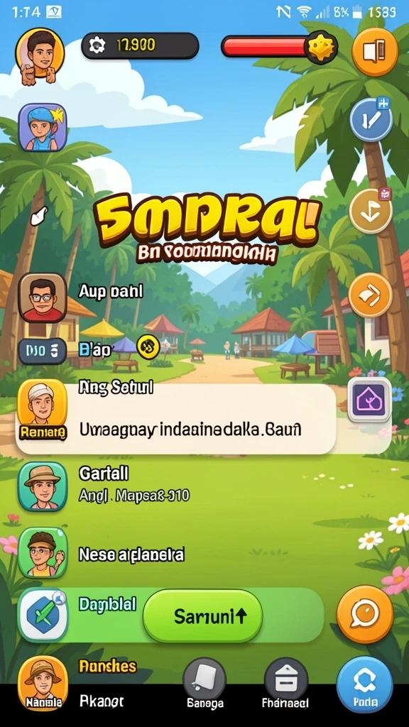Tampilan antarmuka yang menarik dan mudah digunakan.