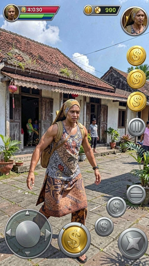 Tangkapan layar menampilkan grafis game yang memukau.