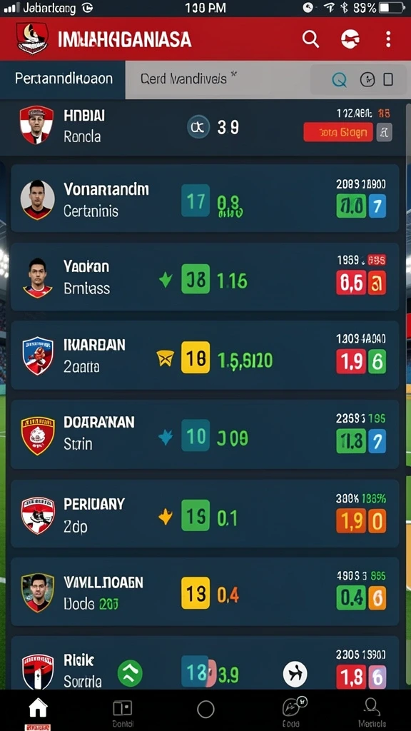 Antarmuka yang mudah digunakan untuk semua pemain.
