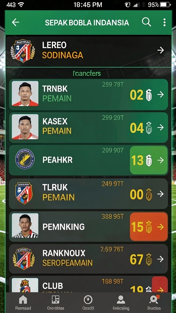 Tampilan antarmuka yang ramah pengguna dan menarik.