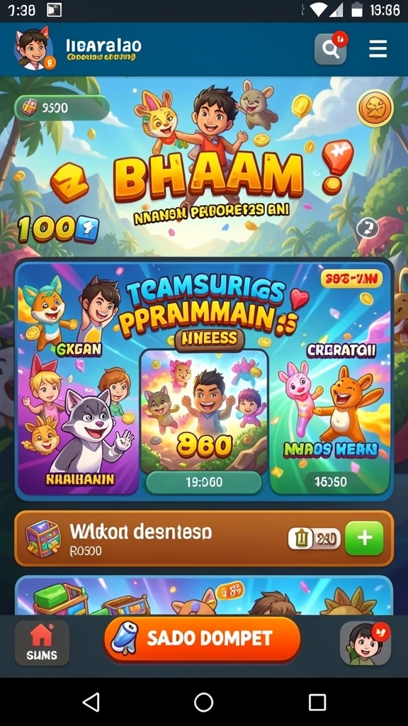 Gambar dunia luar yang memukau dan detail tinggi.