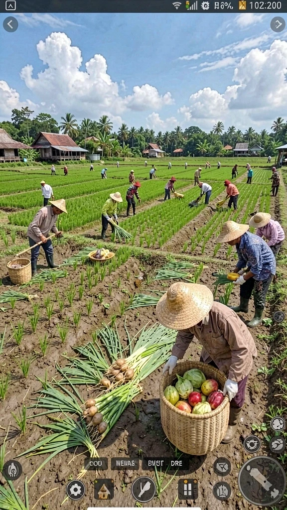 Antarmuka utama yang intuitif dan mudah digunakan.