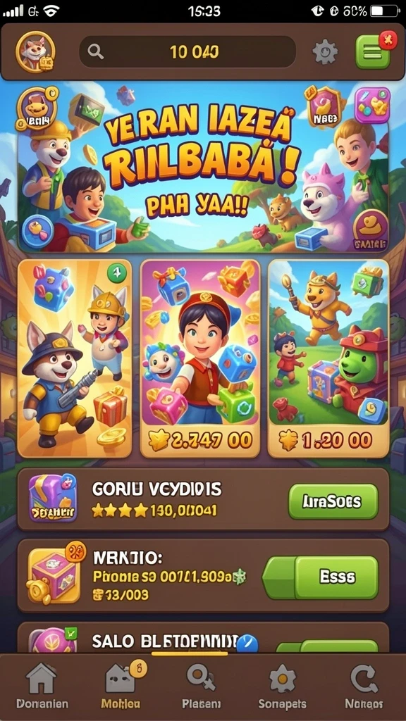 Level yang menantang dengan grafis menakjubkan.