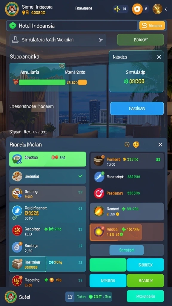 Tangkapan layar menunjukkan pemandangan indah dari lokasi game.