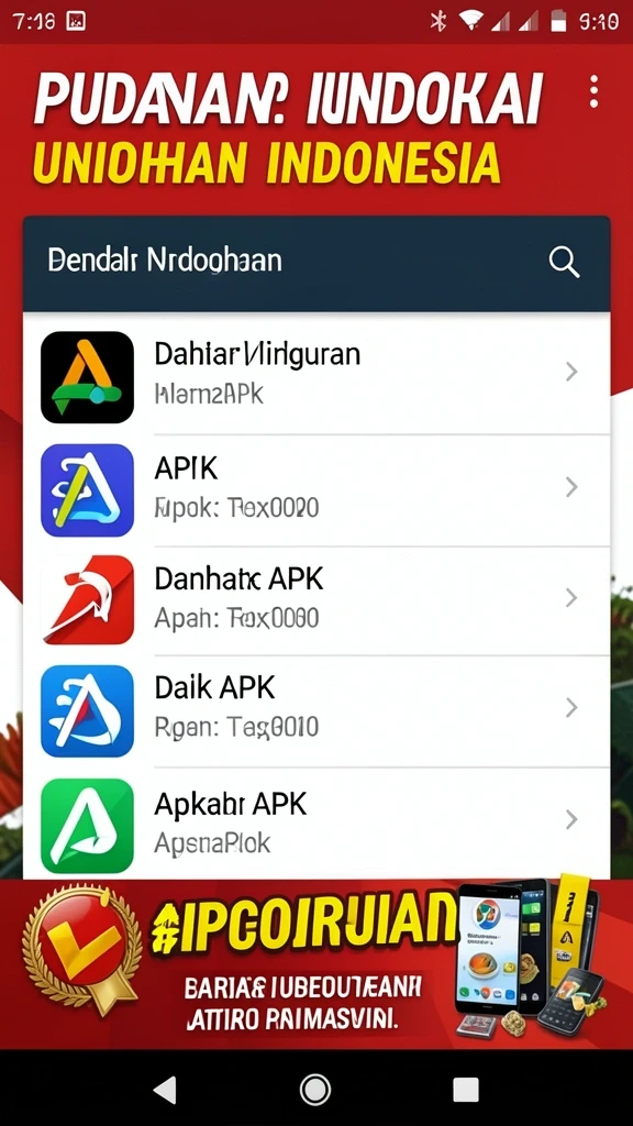 Screenshot menunjukkan antarmuka pengguna yang menarik.