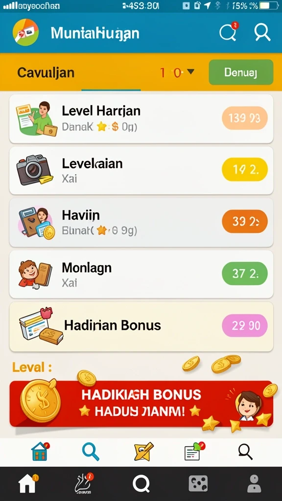 Tangkapan layar 2 menampilkan mini game yang penuh aksi dan keseruan.