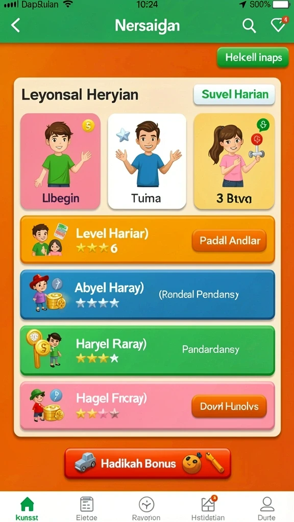 Karakter unik dengan kemampuan luar biasa.